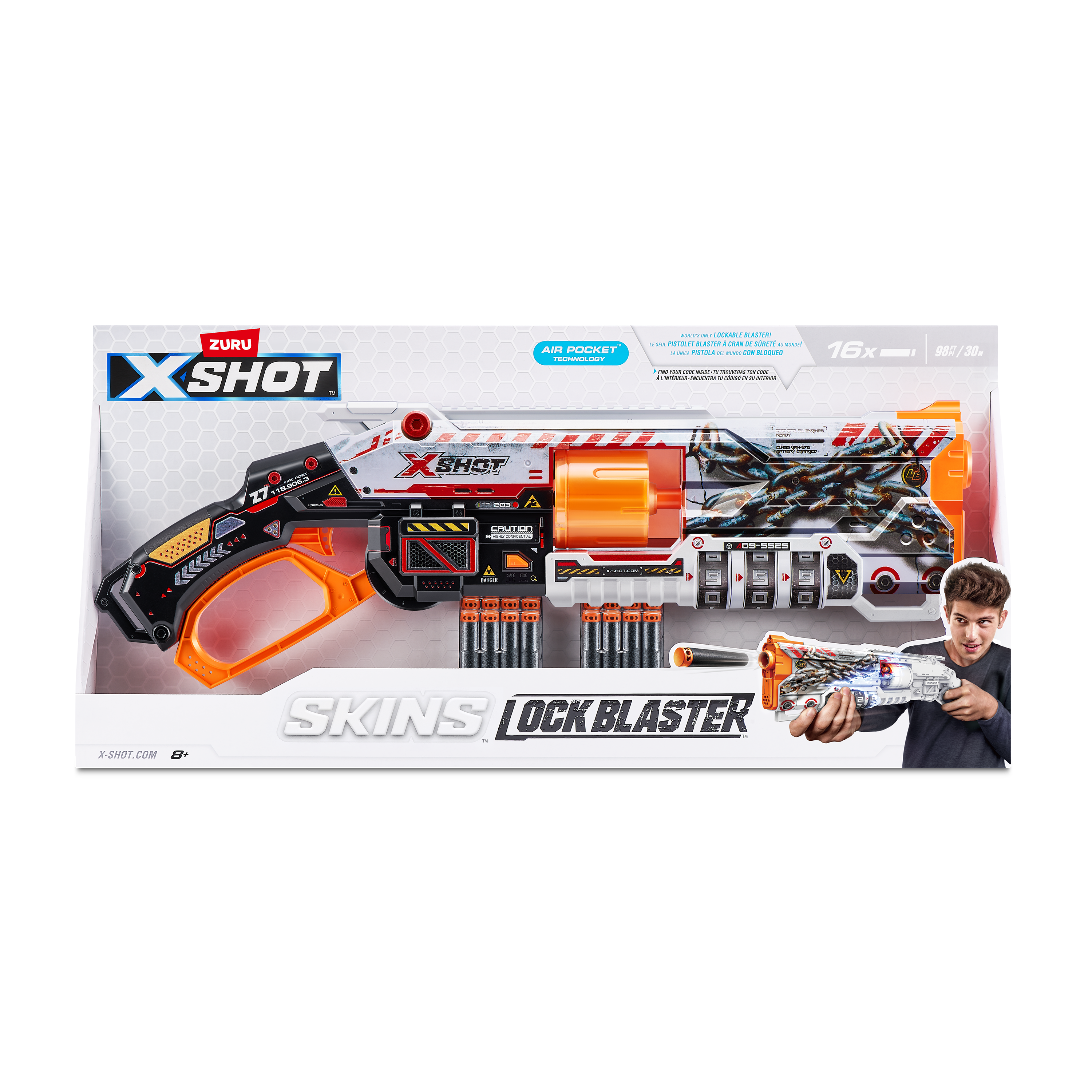 XSHOT Skins Lock Gun