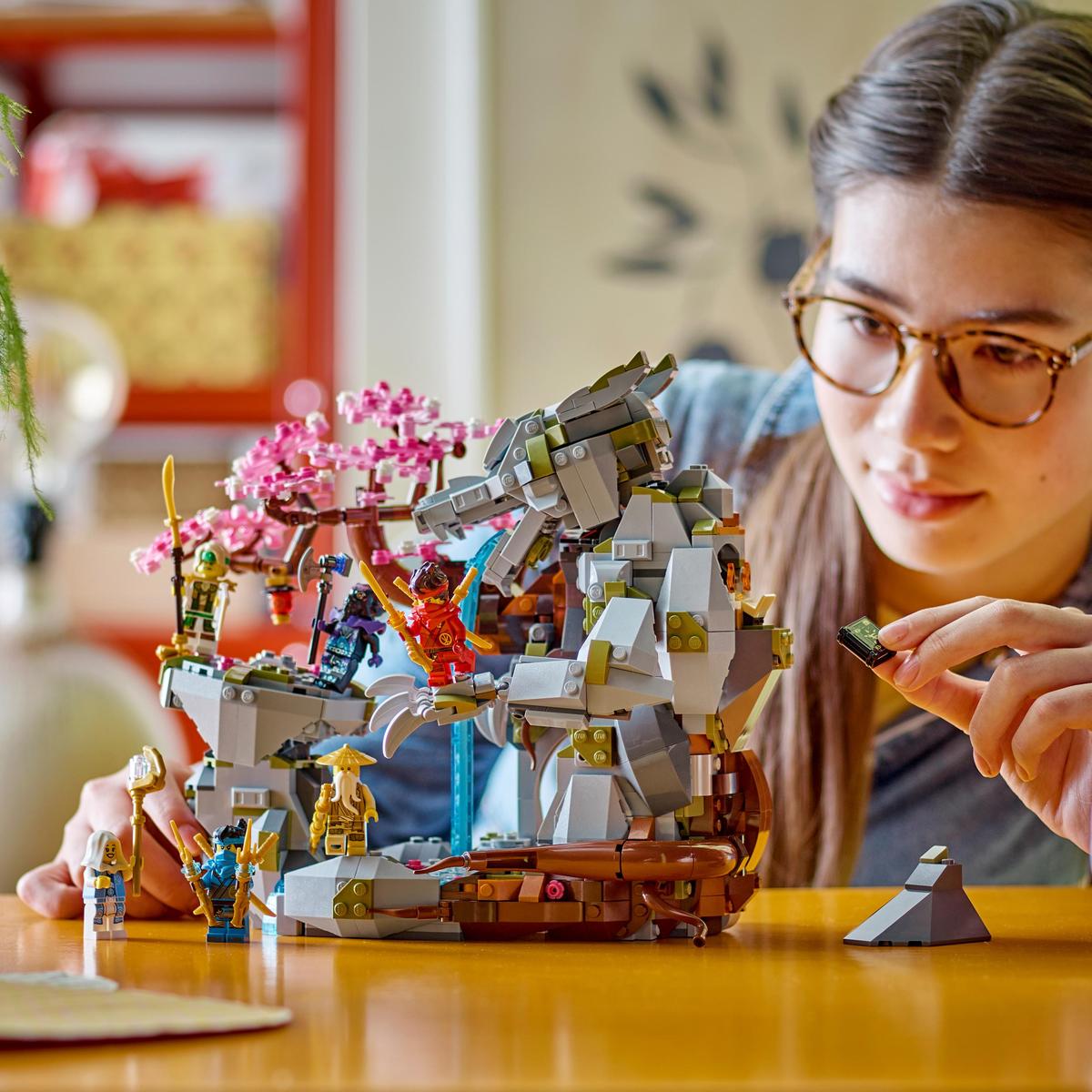 LEGO NINJAGO 71819, Drakstenens tempel