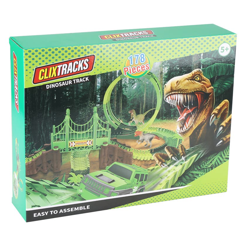 Clixtracks Dinosaurie bana 178 delar