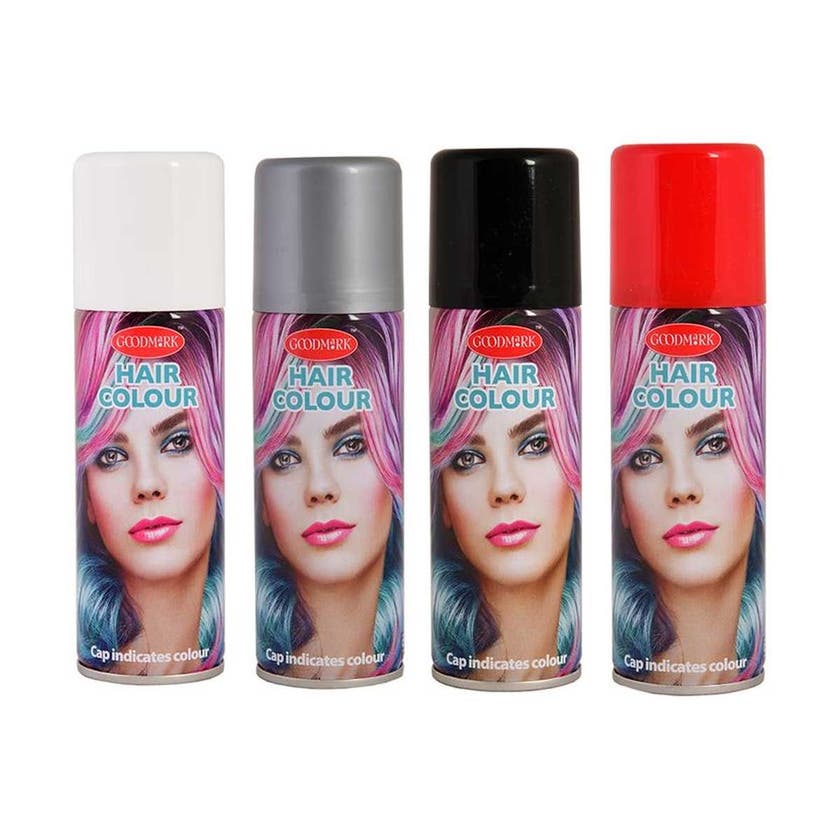 Halloween, Hair Dye 125 Ml, Assorted Product 4 Different Types
