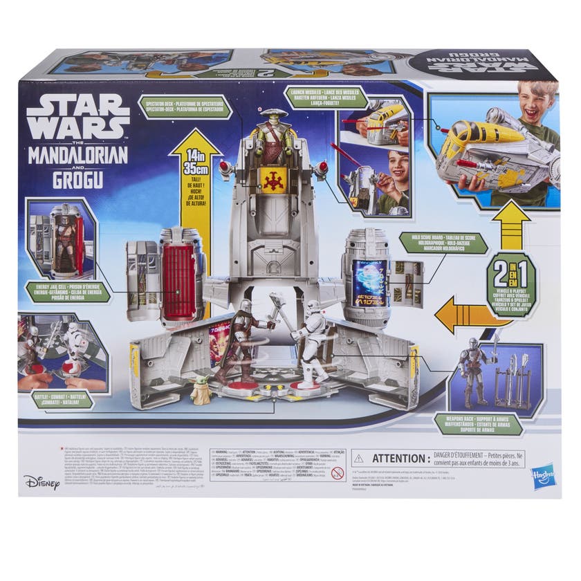 Star Wars ActionVerse Mandalorian Razor Crest Playset