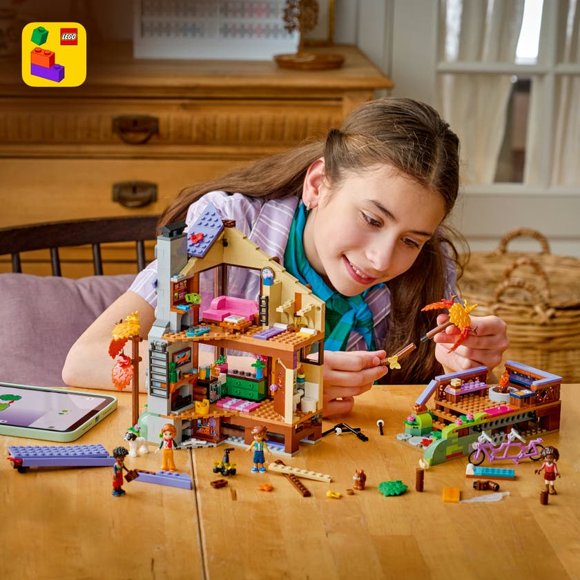 LEGO® Friends Mysig stuga i höstskogen Byggleksak 42705