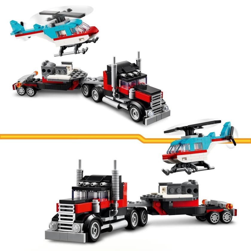 LEGO Creator 31146, Flakbil med helikopter