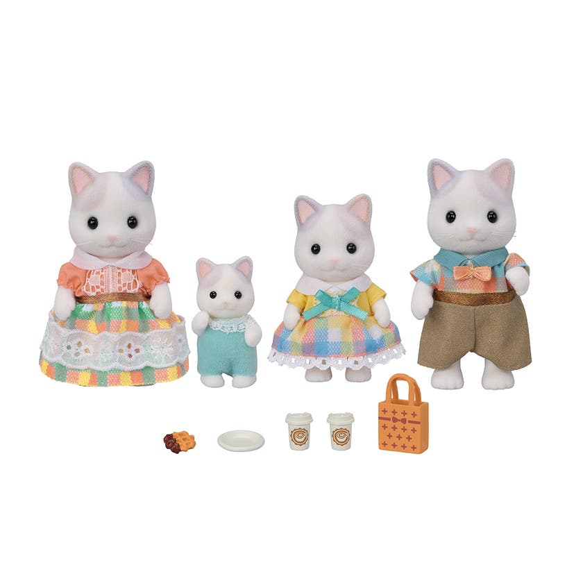 Sylvanian Families - Familjen Lattekatt