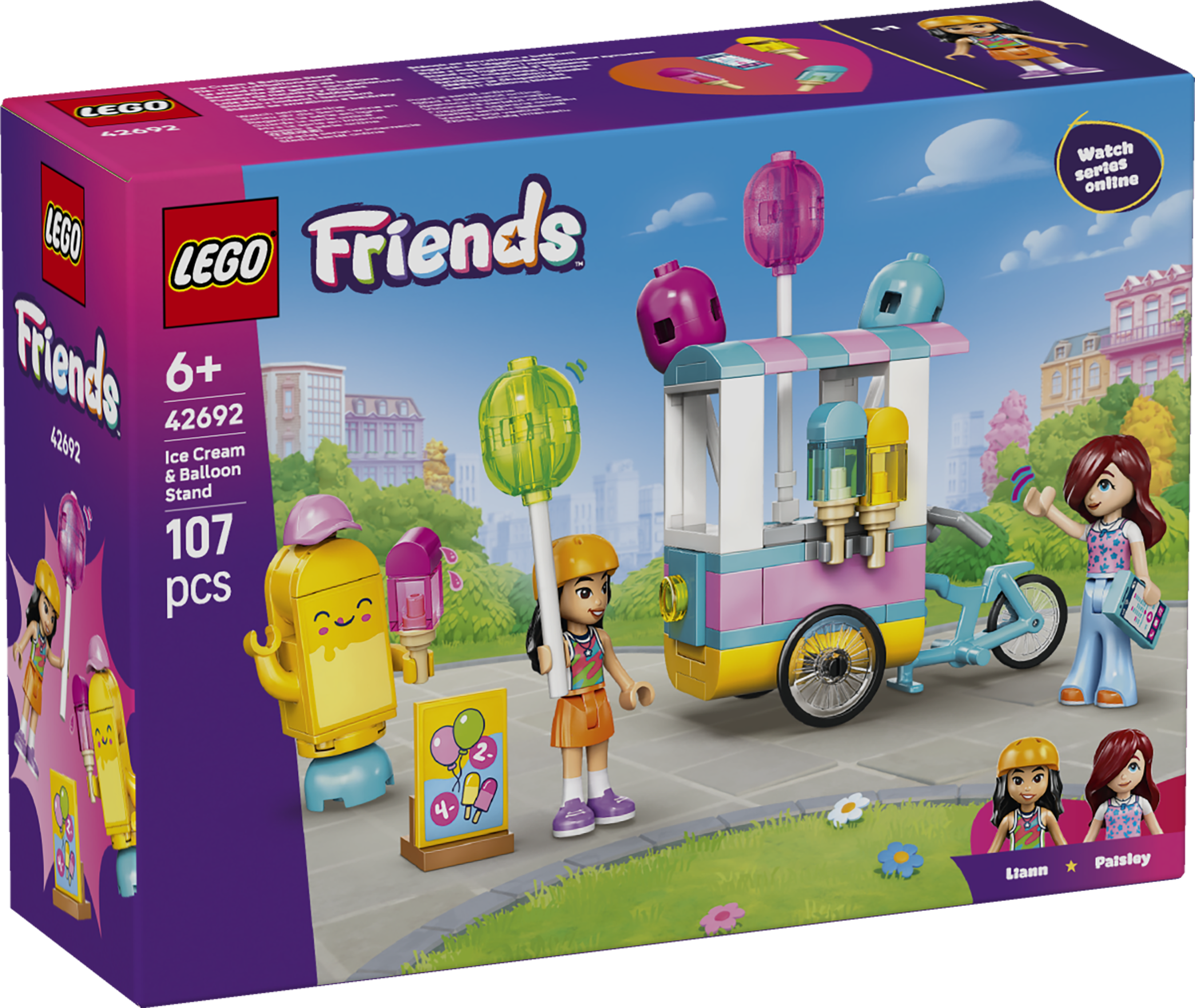 LEGO® Friends Glass- och ballongstånd Byggset 42692