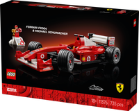LEGO® Icons Ferrari F2004 & Michael Schumacher Modellbil 11375