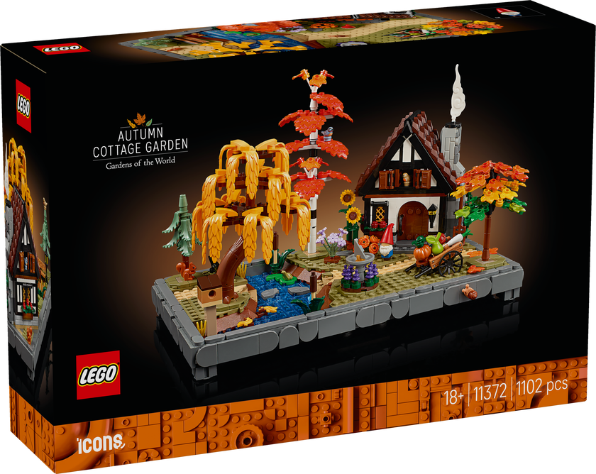LEGO® Icons Höstig stuga och trädgård Modellbyggset 11372