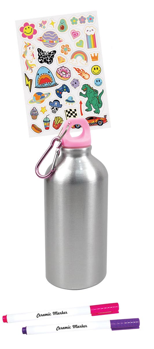 Måla Din Flaska med Stickers Sor