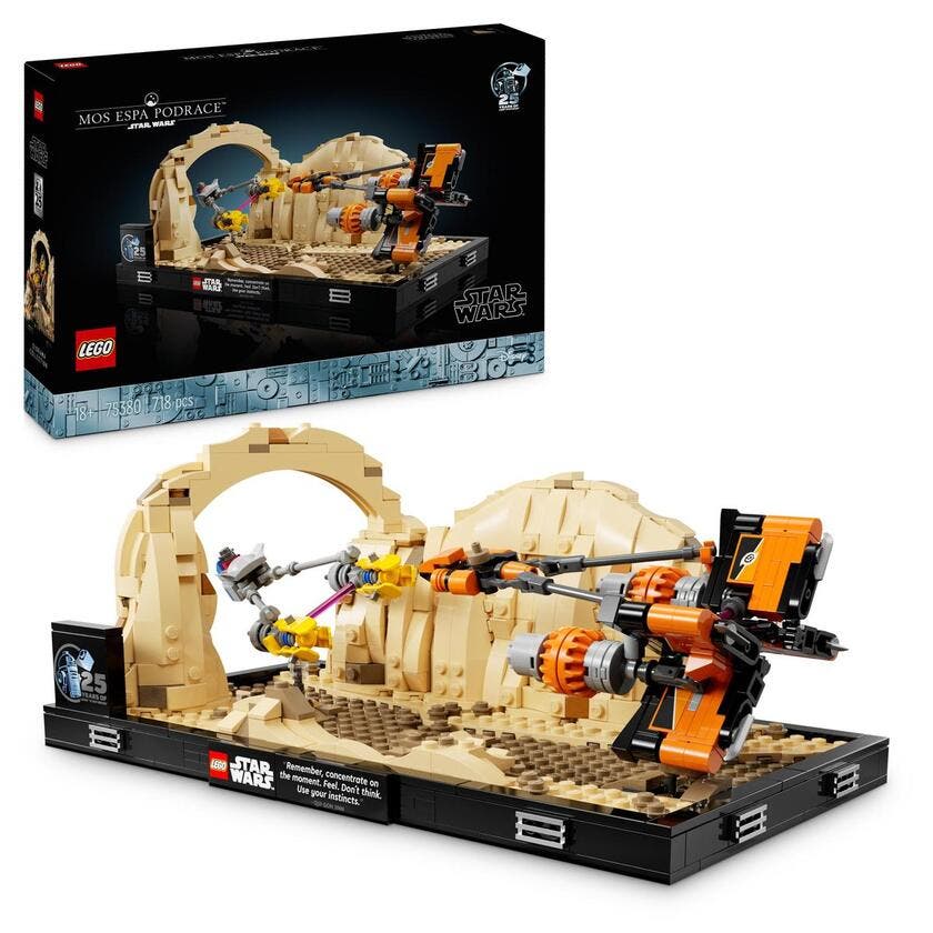 LEGO Star Wars 75380, Mos Espa Podrace Diorama