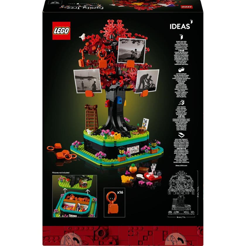 LEGO 21346, Familjeträd