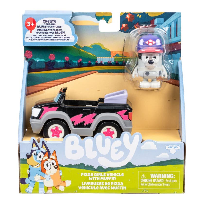 BLUEY - Basic Vehicle w/figure