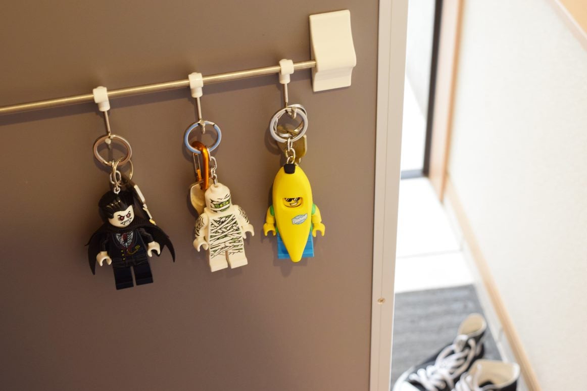 BANANA GUY Key Light: key chain with LED light