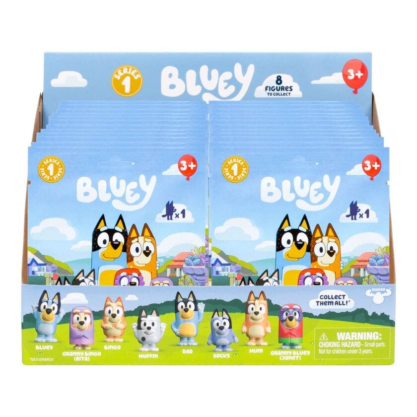 Bluey, Mini Figure Single Pk Cdu
