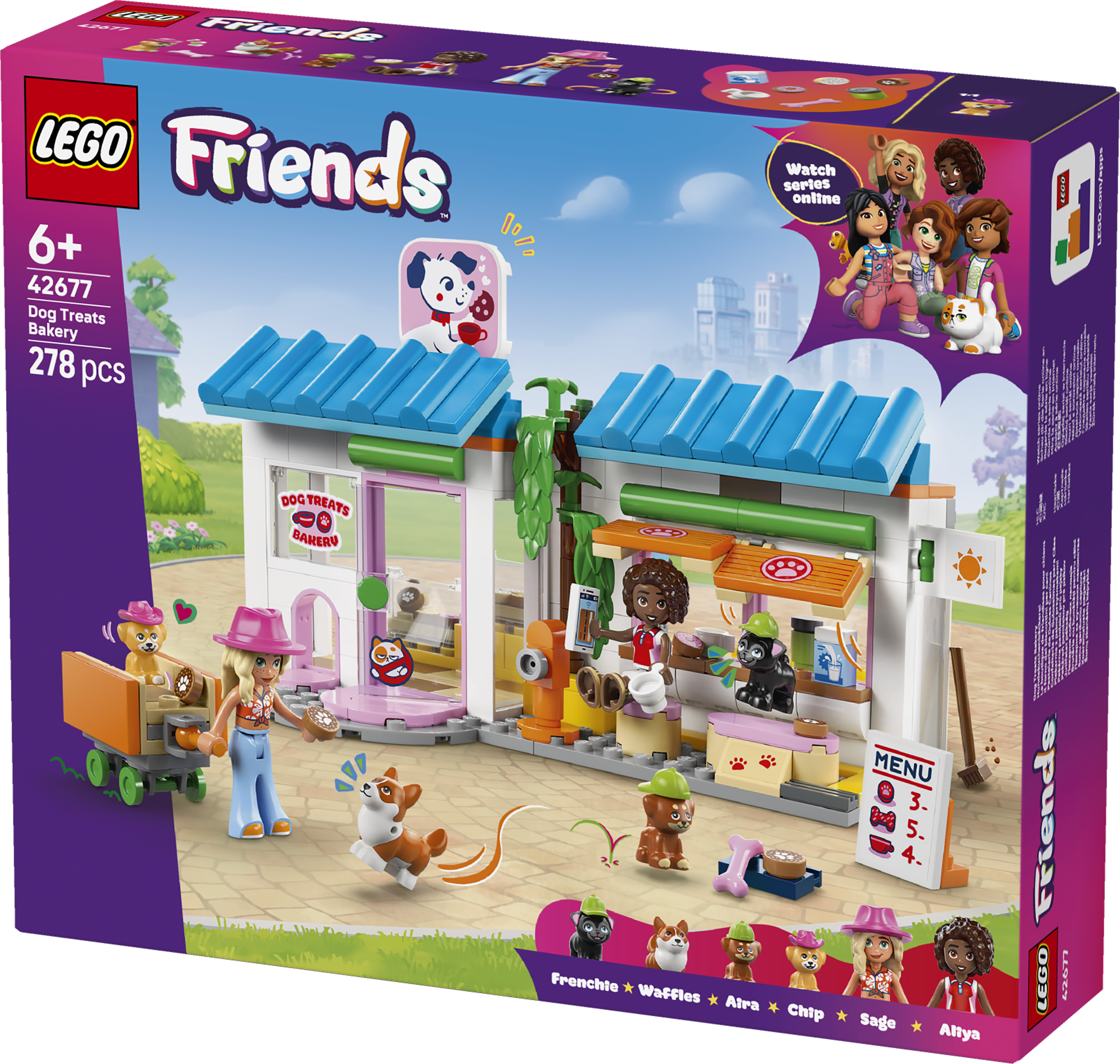 LEGO® Friends Hundbageri Bygg- och lekset 42677
