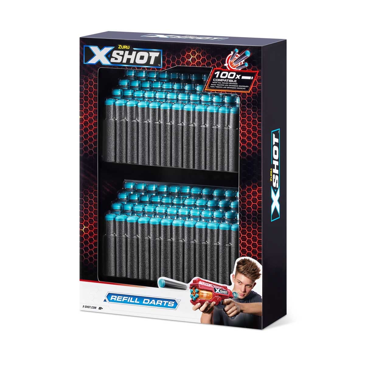 X-Shot, 100-pack Refill Darts
