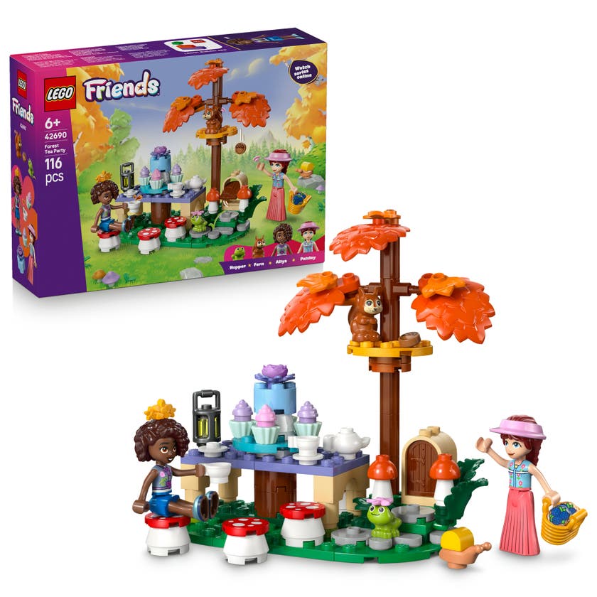 LEGO® Friends Tebjudning i skogen Bygg- och lekset 42690