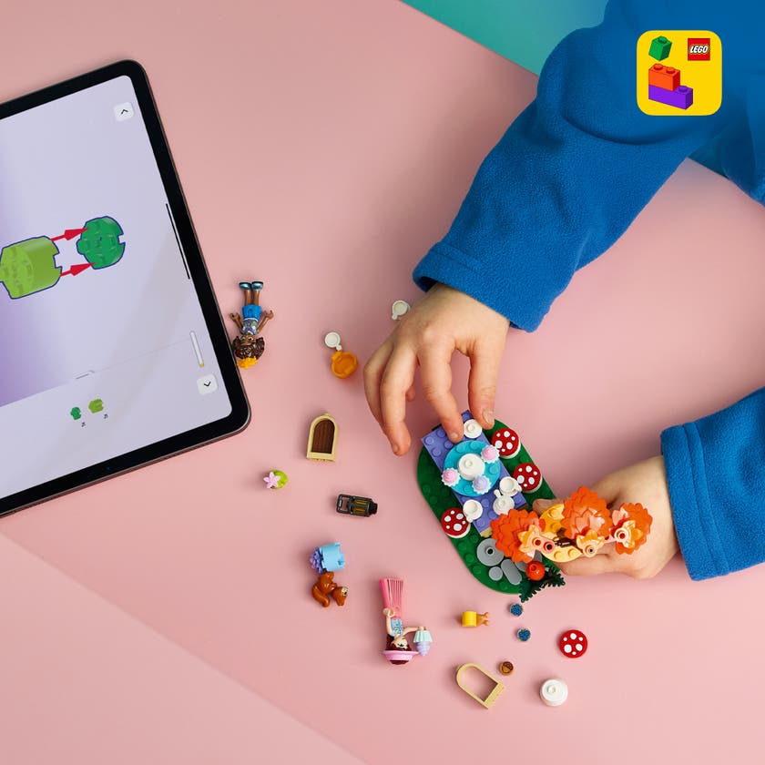LEGO® Friends Tebjudning i skogen Bygg- och lekset 42690