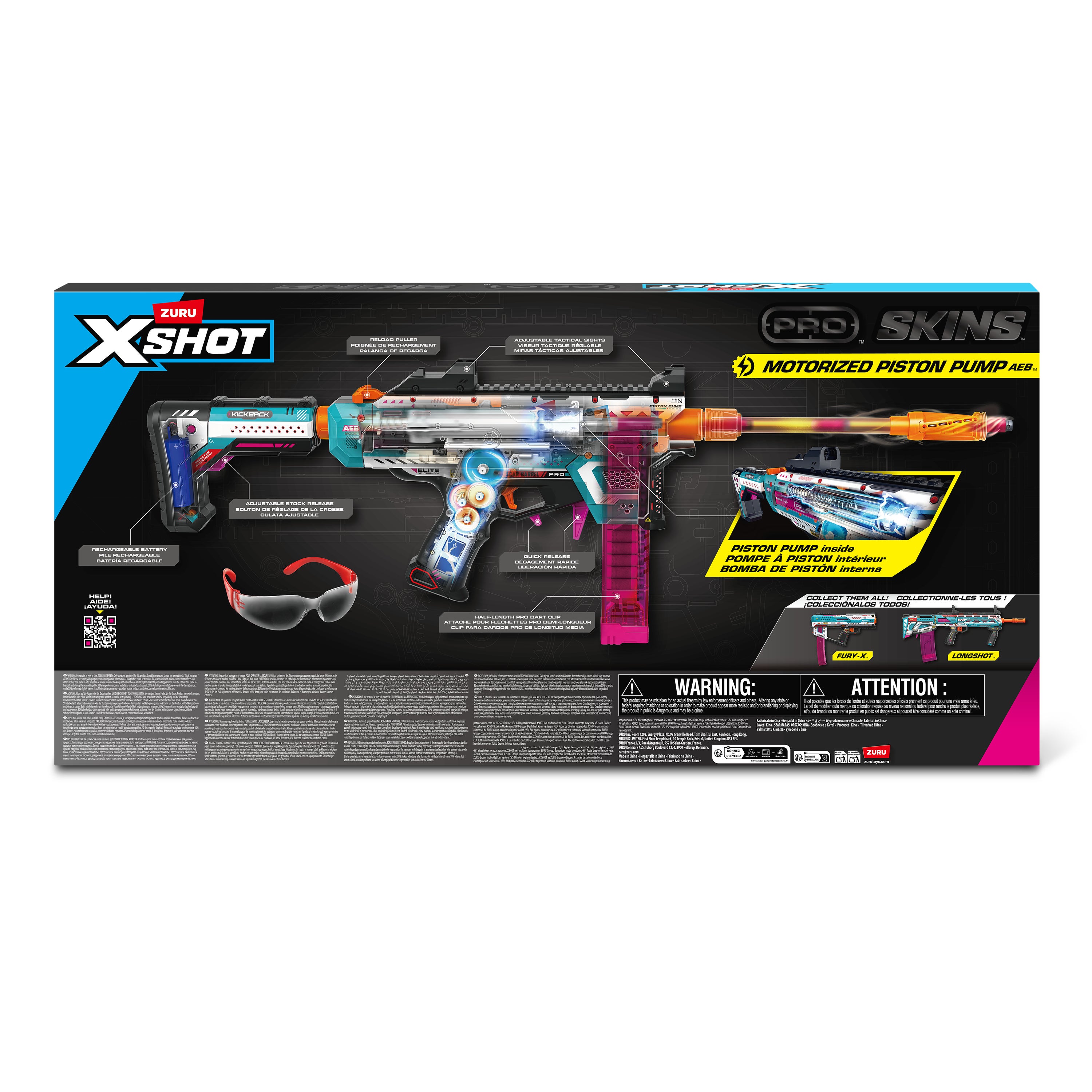ZURU XSHOT Pro Motoriserad Pilblaster