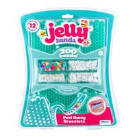 JELLY BANDS Armband – blå hallon, tuggummi eller körsbär