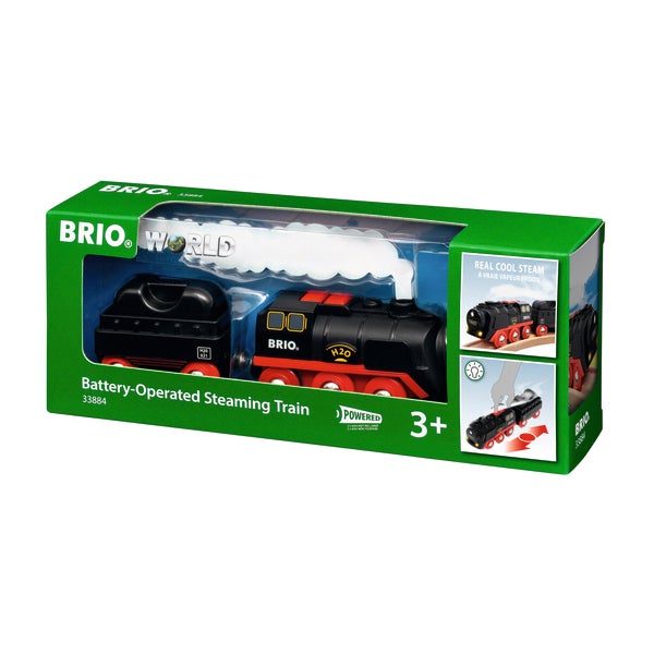 BRIO 33884, Ånglok Batteridrivet tåg med ånga