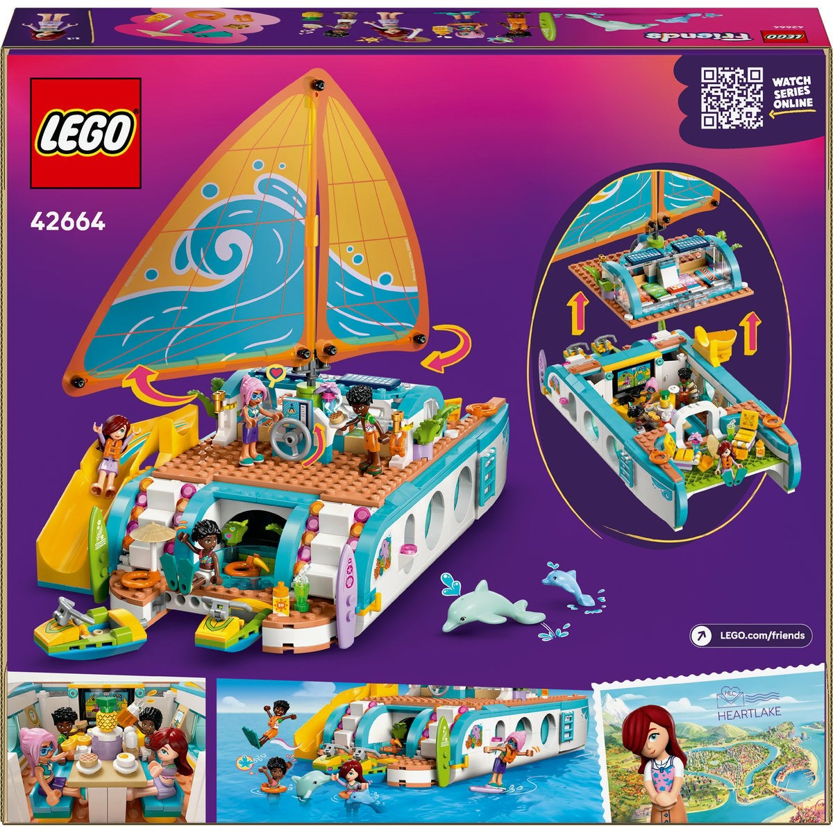 LEGO Friends 42664, Båtäventyr