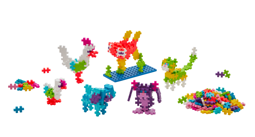 Plus-Plus Learn to Build Pets