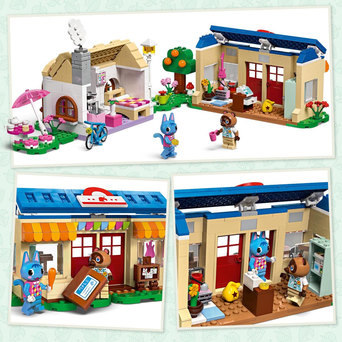 LEGO Animal Crossing 77050, Nook's Cranny & huset där Rosie bor