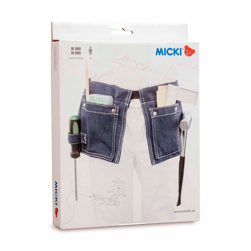 Micki, verktygsbälte m verktyg