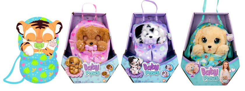 Baby Paws 24 cm Asst. V3