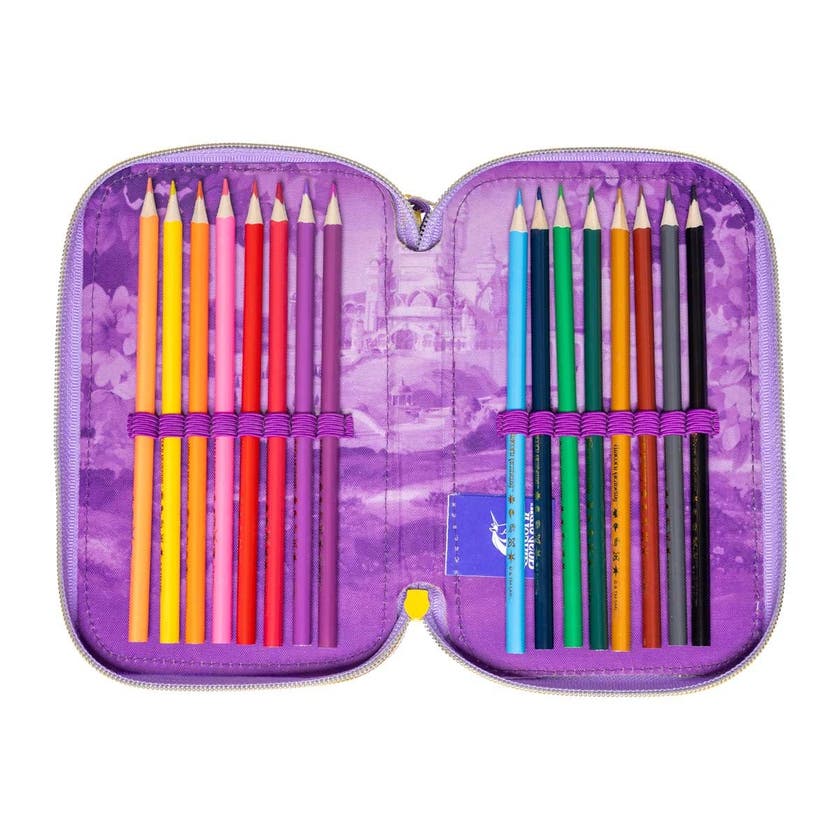 Unicorn Academy, Dubbelt Pennfodral med Innehåll