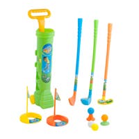 Golfset för barn från 3 år med rullvagn – Kids Sports