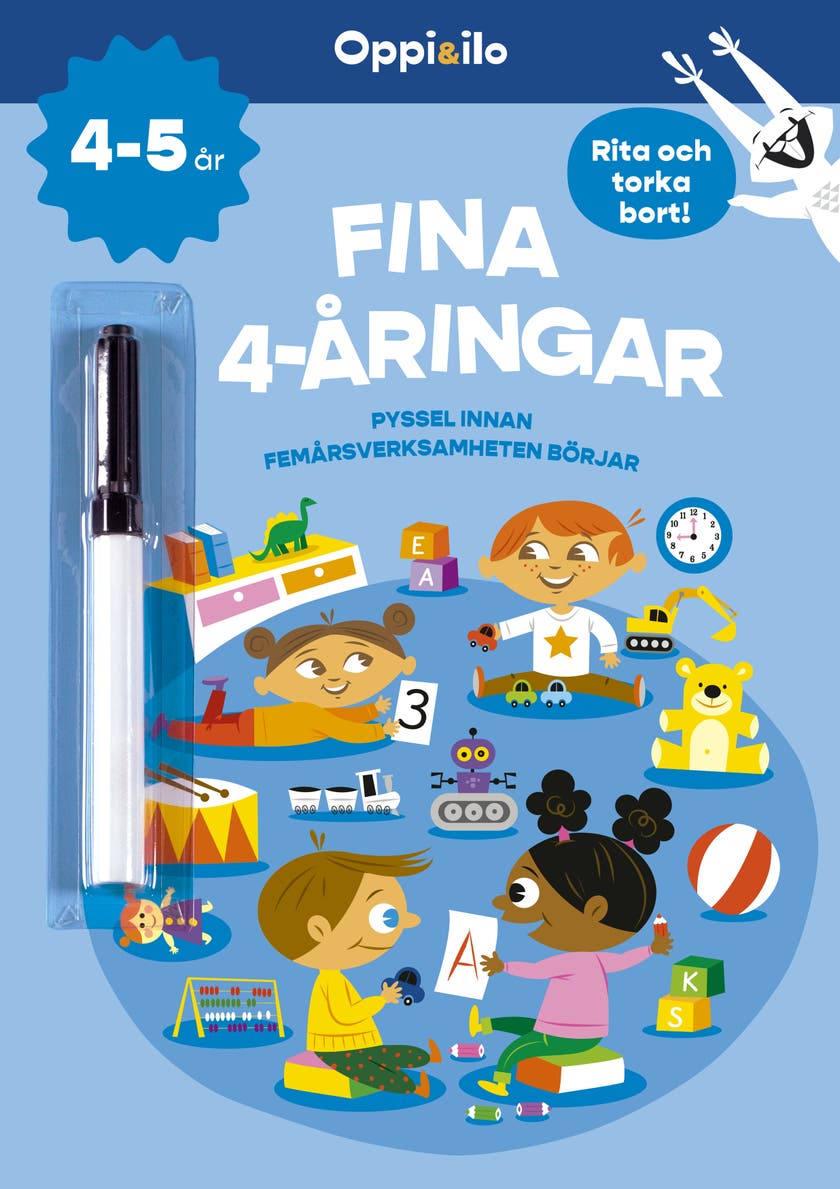 Fina 4-åringar -pysselbok 4-5 år
