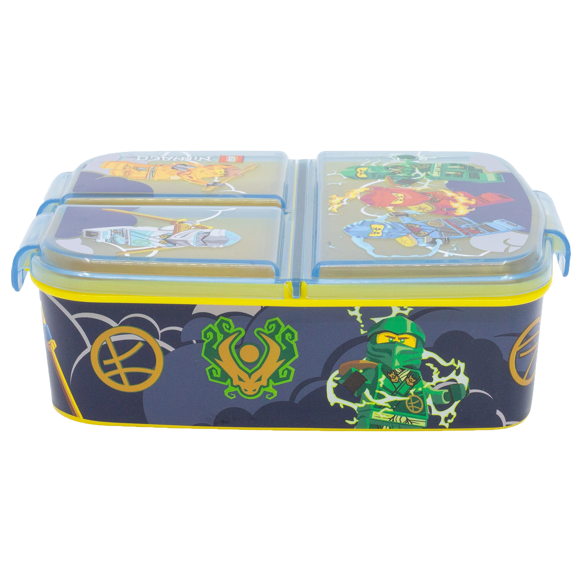 LEGO NINJAGO, Lunchlåda med flera fack, 18x13 cm 