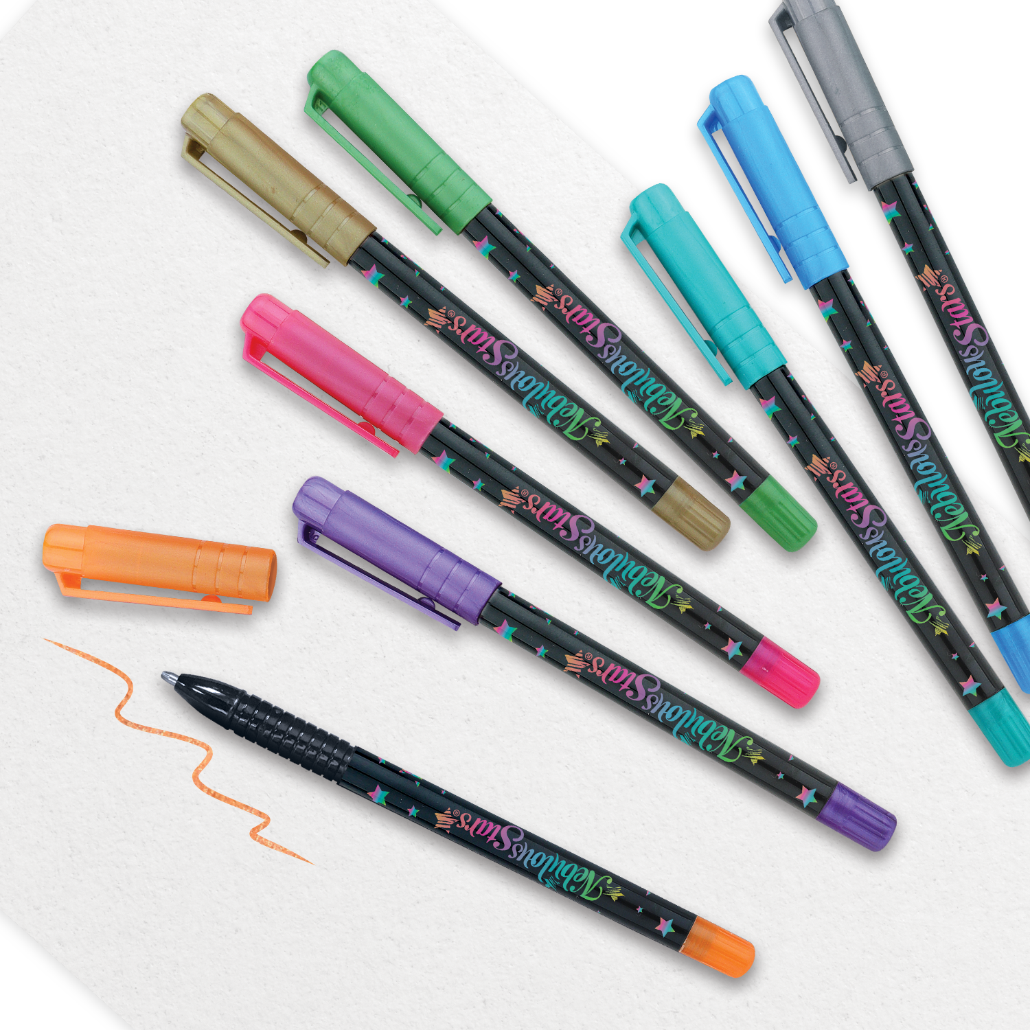 Nebulous Stars Gelpennor 8-pack