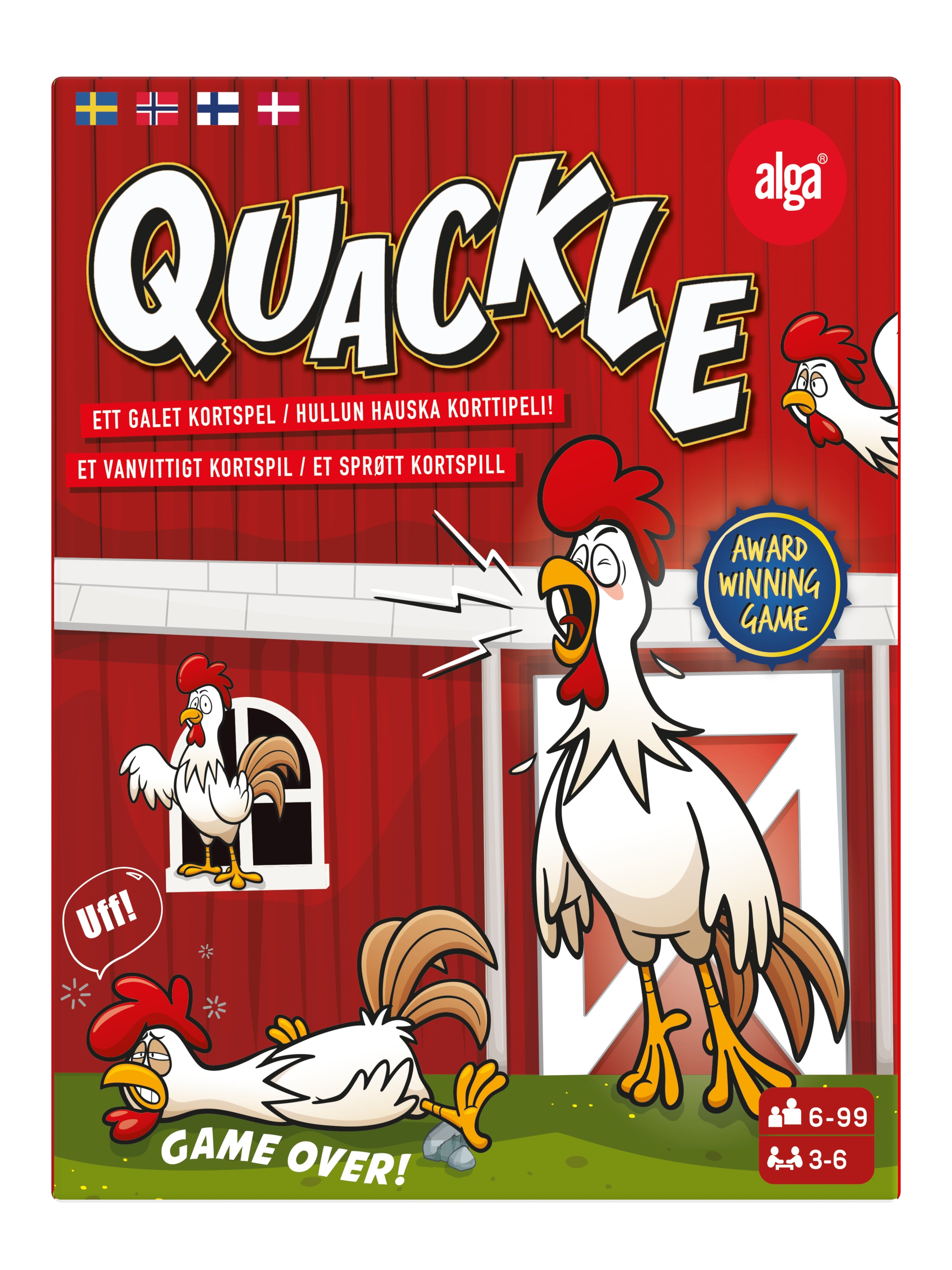 Quackle - Sällskapsspel från BRIO