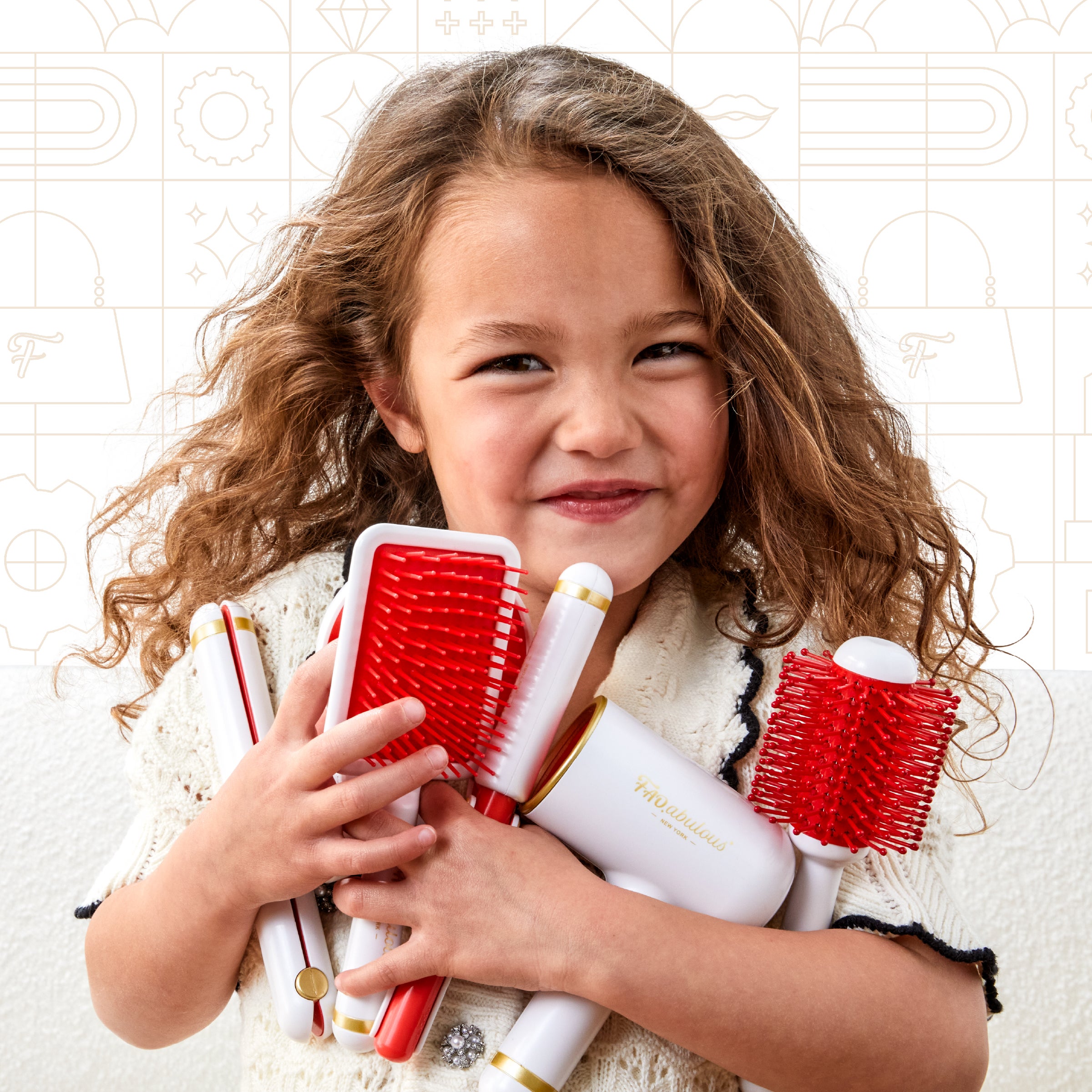 FAO Schwarz Frisörset med ljus och ljud