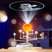 Solsystemlära med röstfrågor och information
