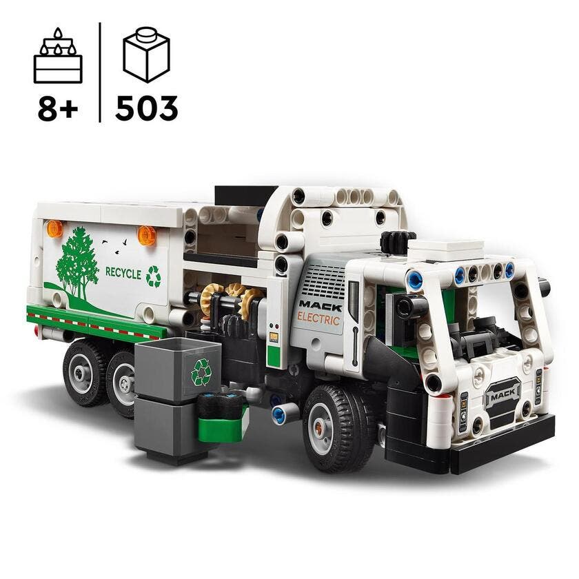 LEGO Technic 42167, Mack® LR Electric sopbil