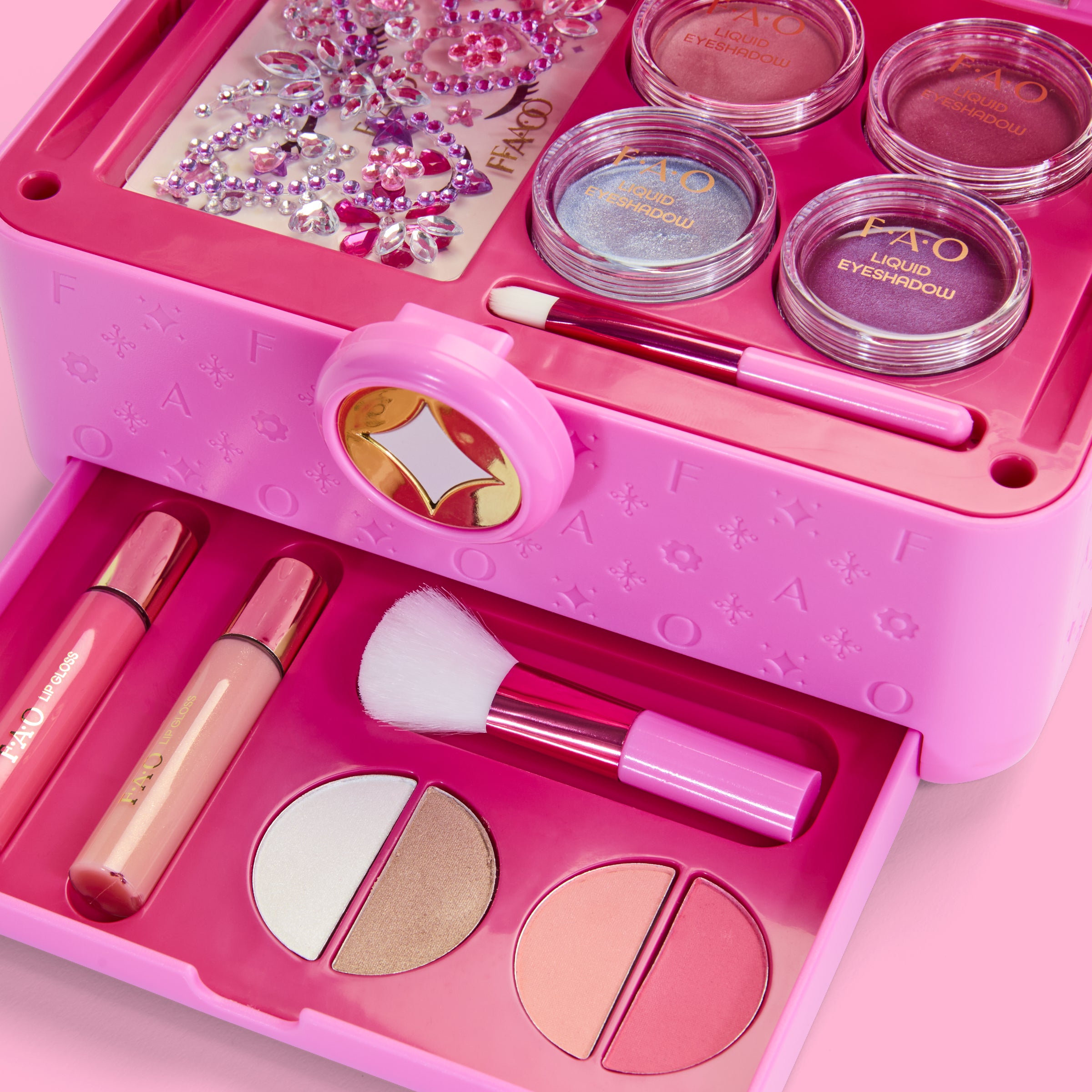 FAO SCHWARZ Makeup Caddy 27-delat sminkset