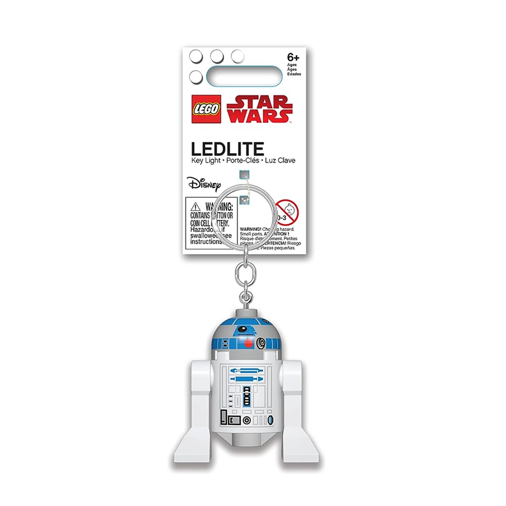 LEGO® Star Wars R2-D2 Nyckelring med LED-lampa 4005036