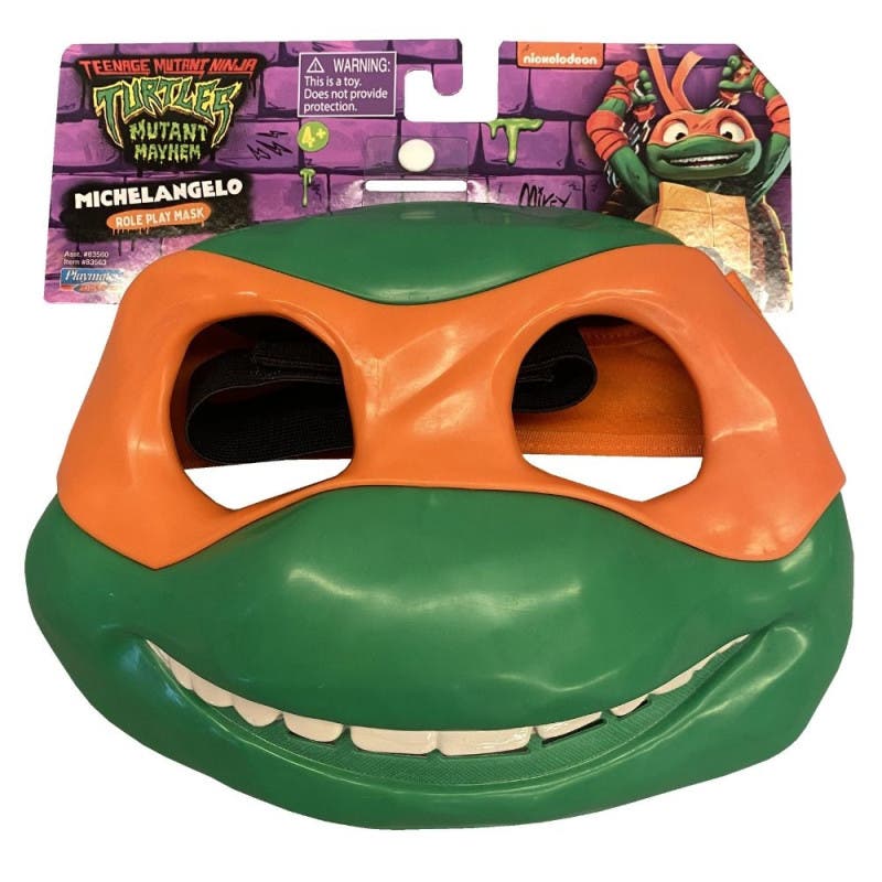 Turtles, Mutant Mayhem Michelangelo-mask
