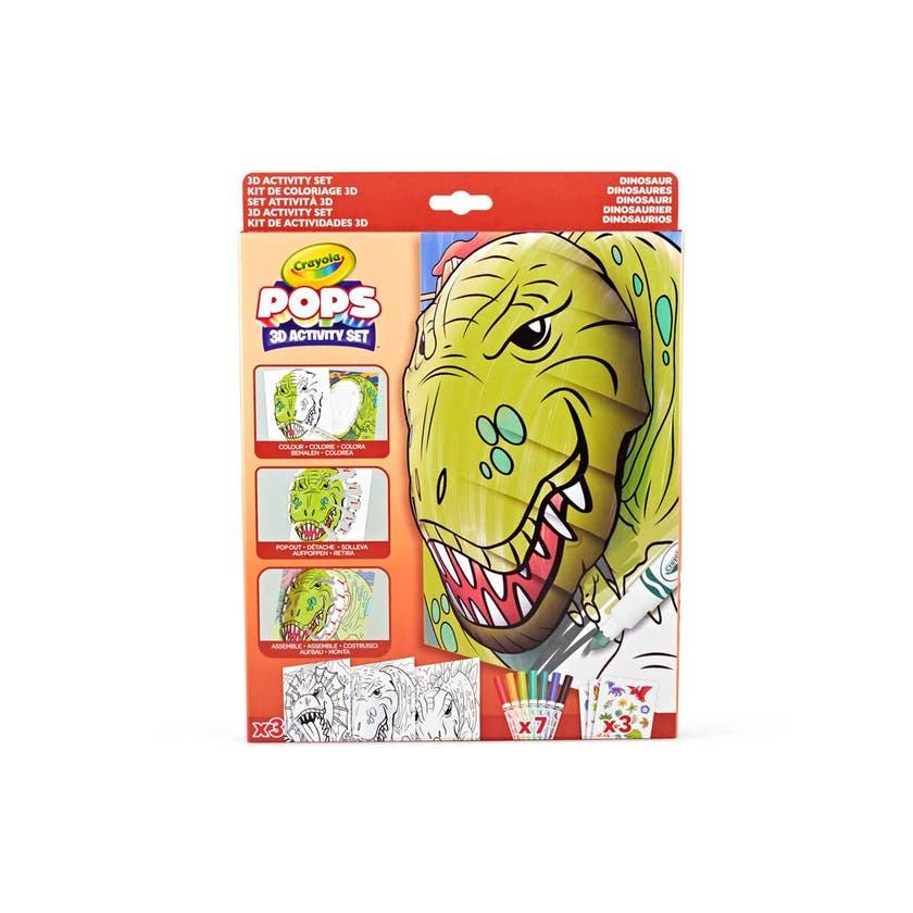Crayola Pops 3D Dinosaurie