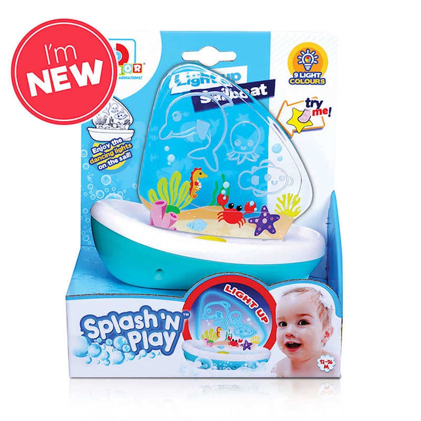 Burago Junior Splash N Play Light Up Sailboat
