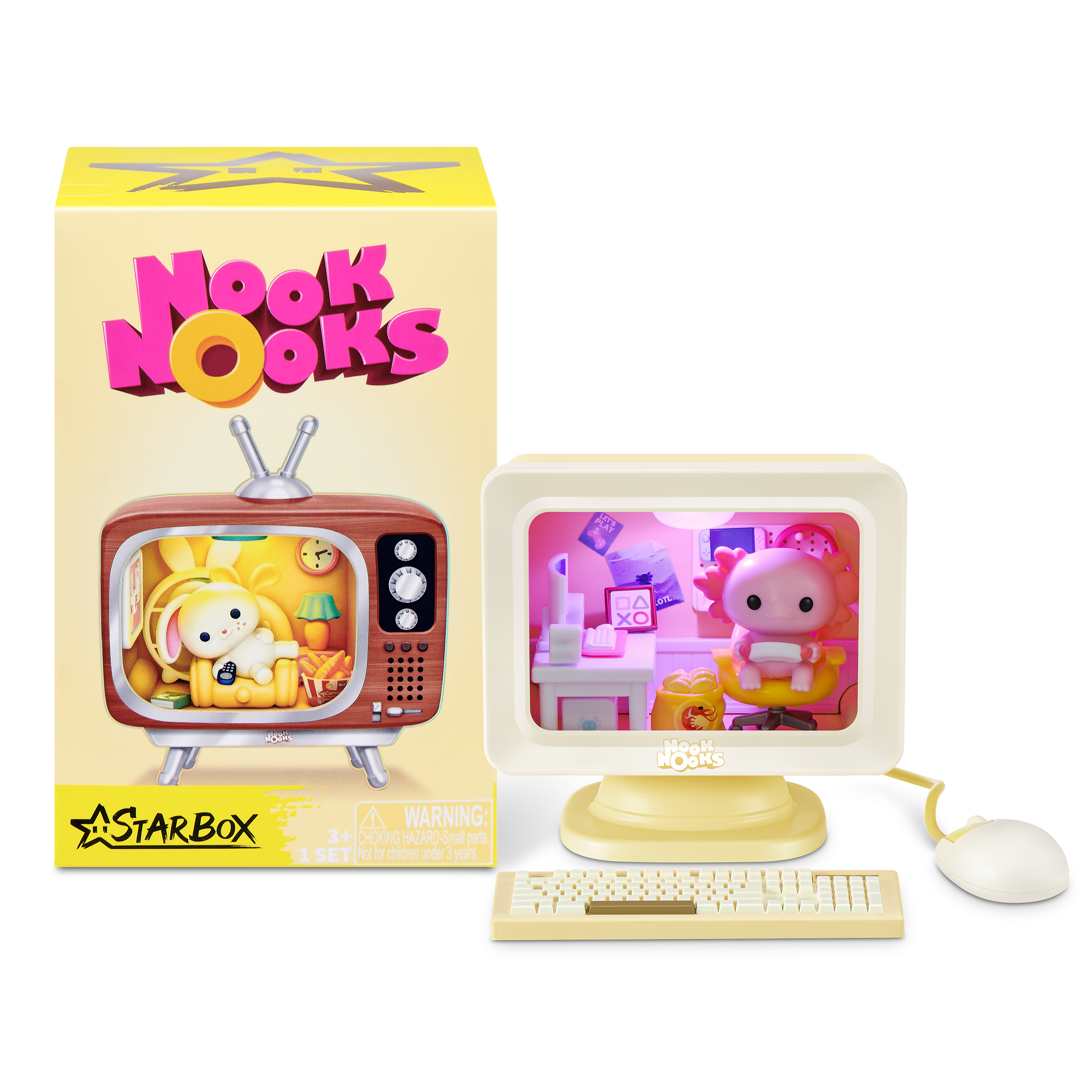 Star Box Nook Nooks - LED-upplysta samlarfigurer