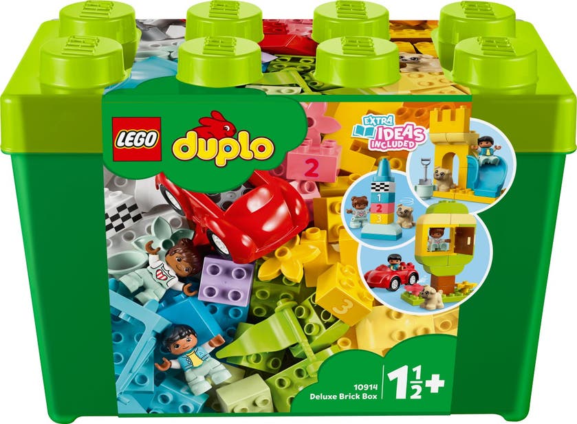 LEGO DUPLO Classic 10914, Klosslåda deluxe