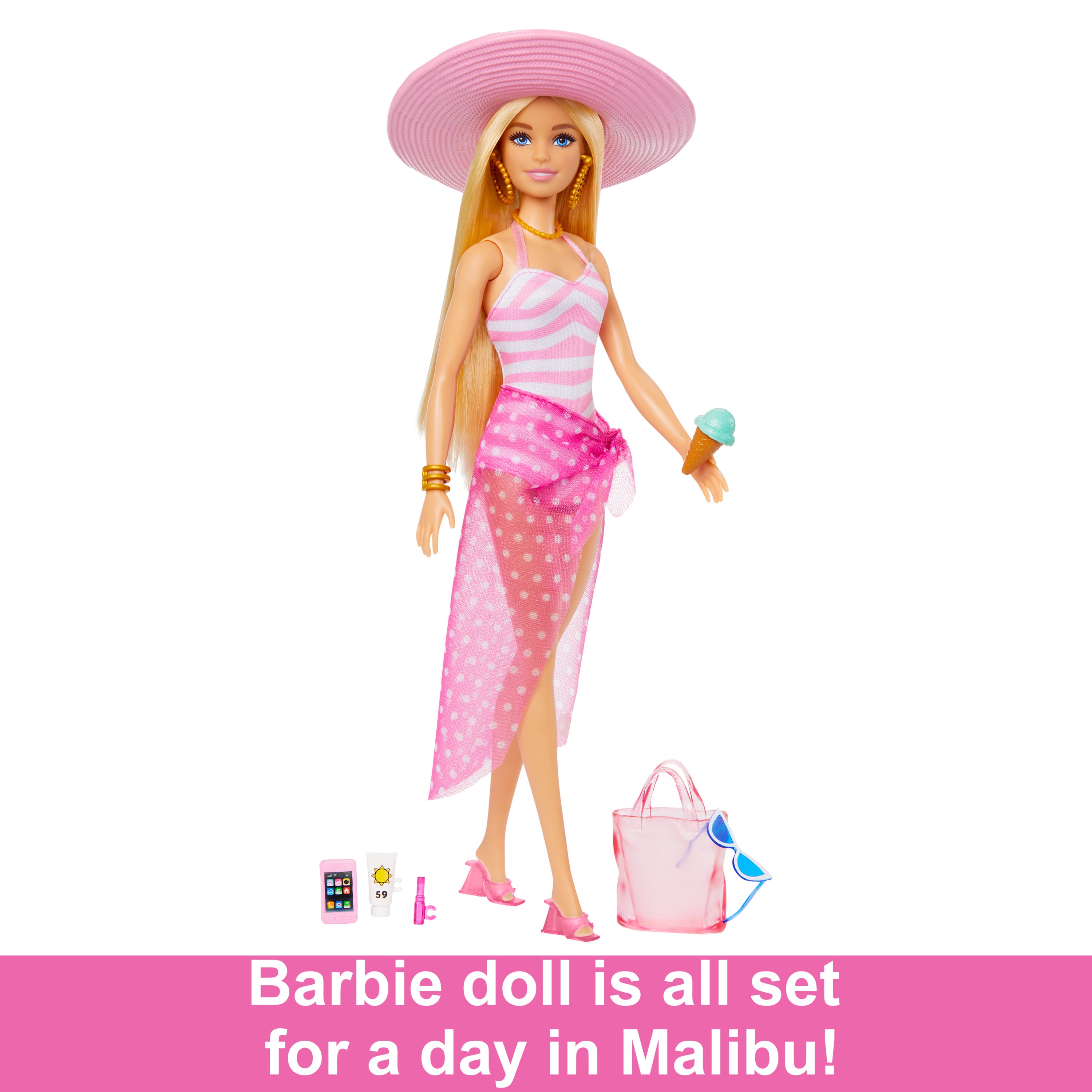 Barbie, Classics Beach Day Barbie -