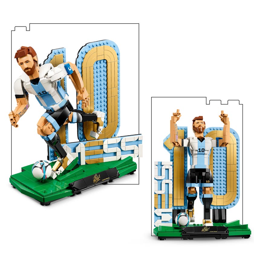 LEGO® Editions Lionel Messi – fotbollslegend Set 43015