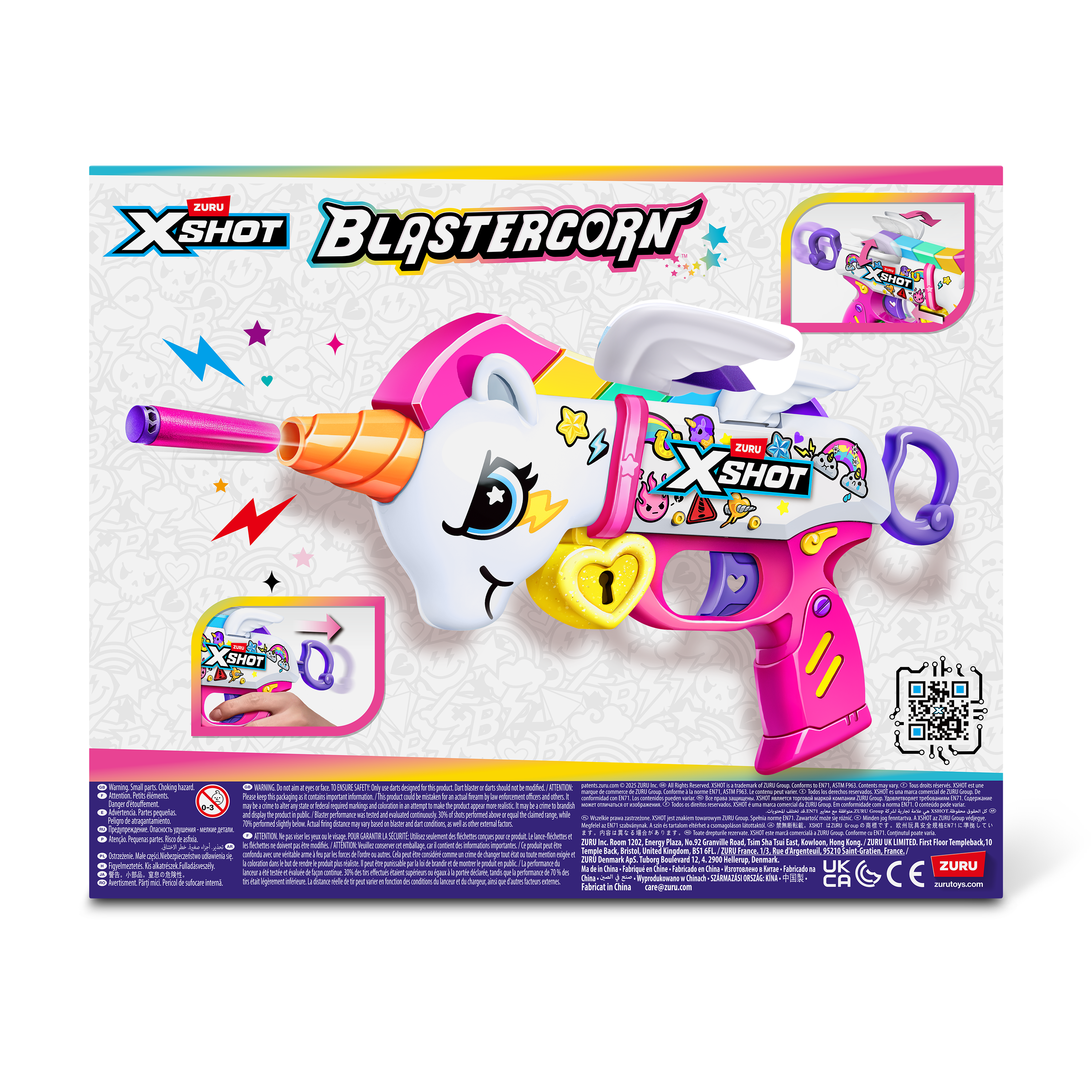 XSHOT Blastercorn Unicorn Heartbreaker
