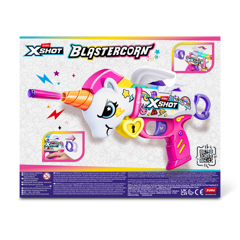 XSHOT Blastercorn Unicorn Heartbreaker