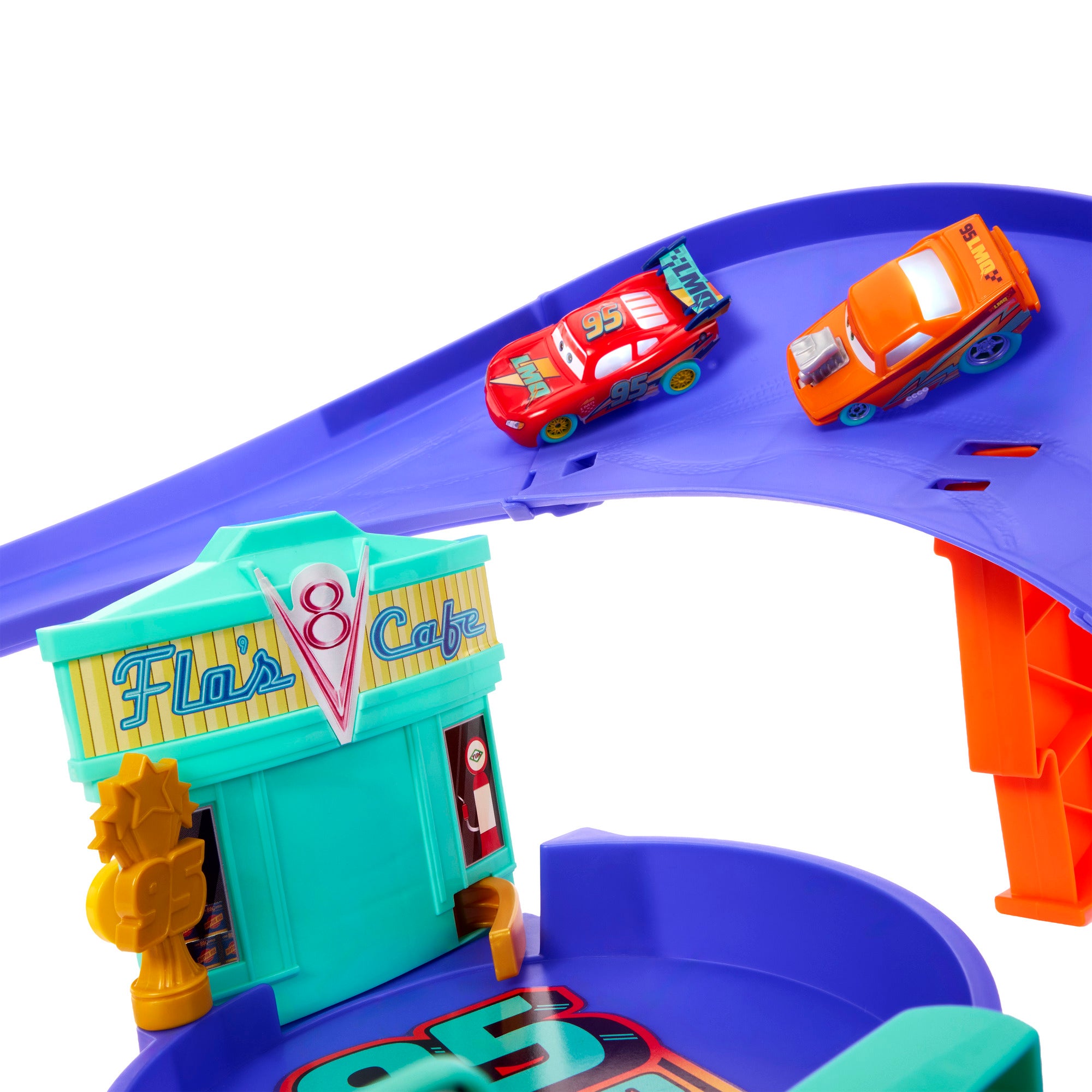 Disney Cars Blixten McQueens Racerbana